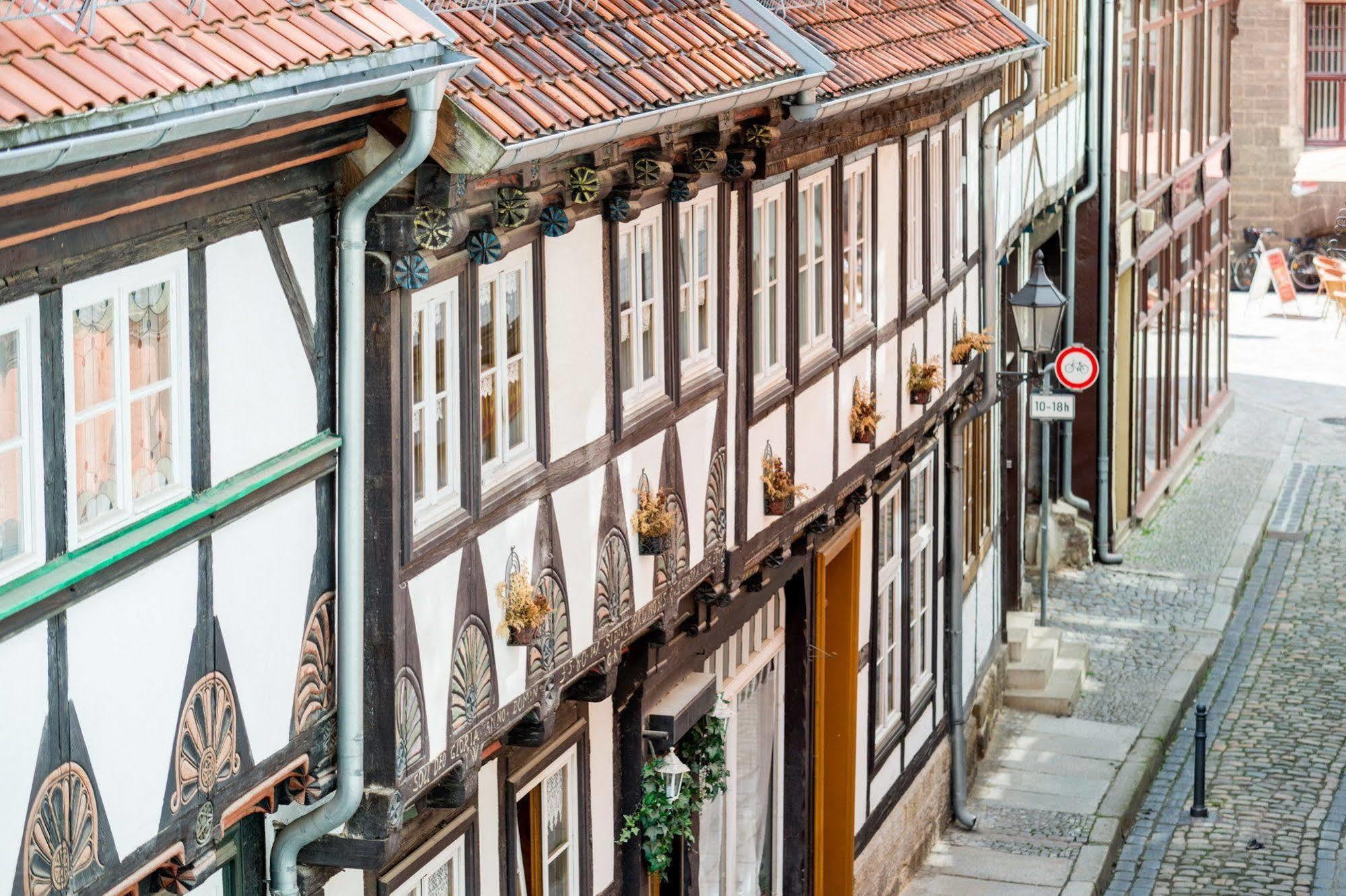 Apartmenthaus Im Stieg Quedlinburg Eksteriør billede